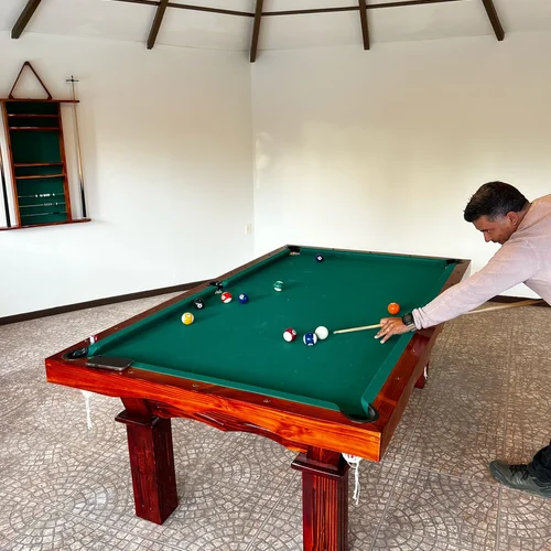Cliente jugando en mesa Venecia